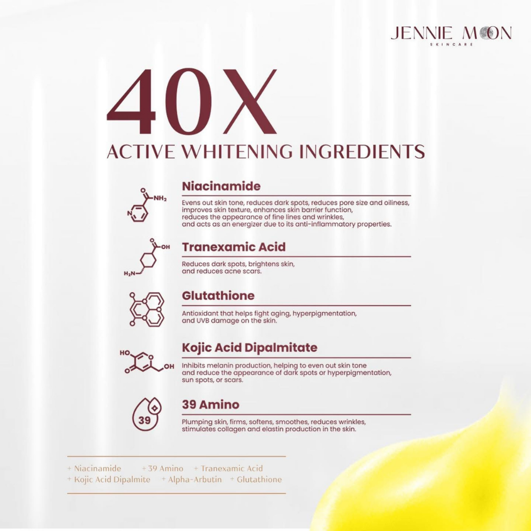 Jennie Moon 40X Pro Derma Body Booster