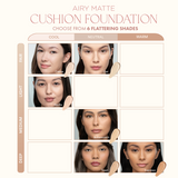 BLK Cosmetics Airy Matte Cushion