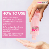 SnailWhite Glow Potion AHA·BHA Toner 150ml