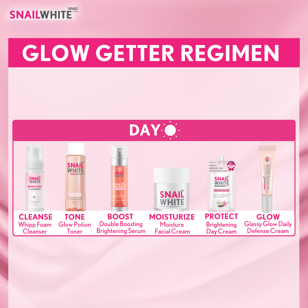 SnailWhite Glassy Glow Daily Defense Cream SPF 50+ PA+++ 30ml