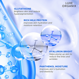 Luxe Organix Milk + Gluta Whitening Serum Lotion 350ml