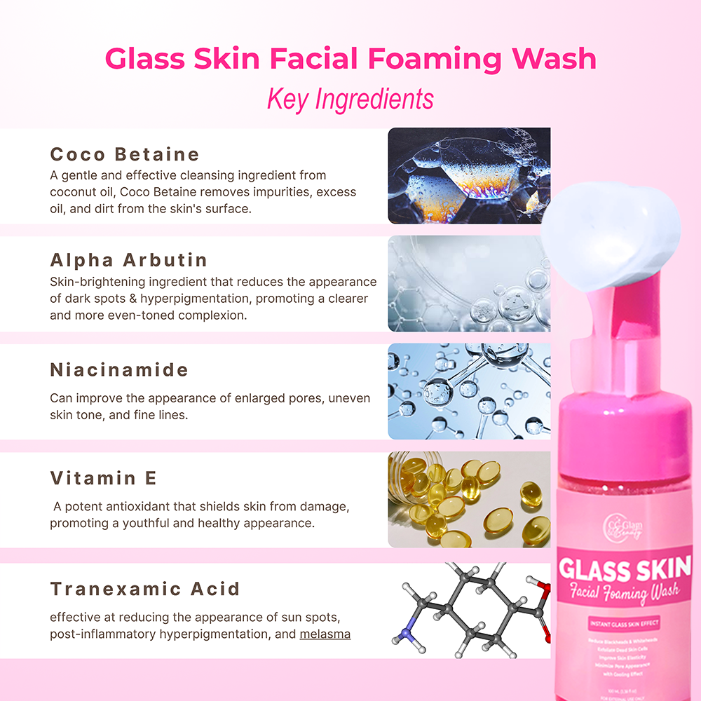CC Glam & Beauty Foaming Facial Wash