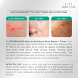 Luxe Organix AHA-BHA Miracle Solutions Toner 150ml