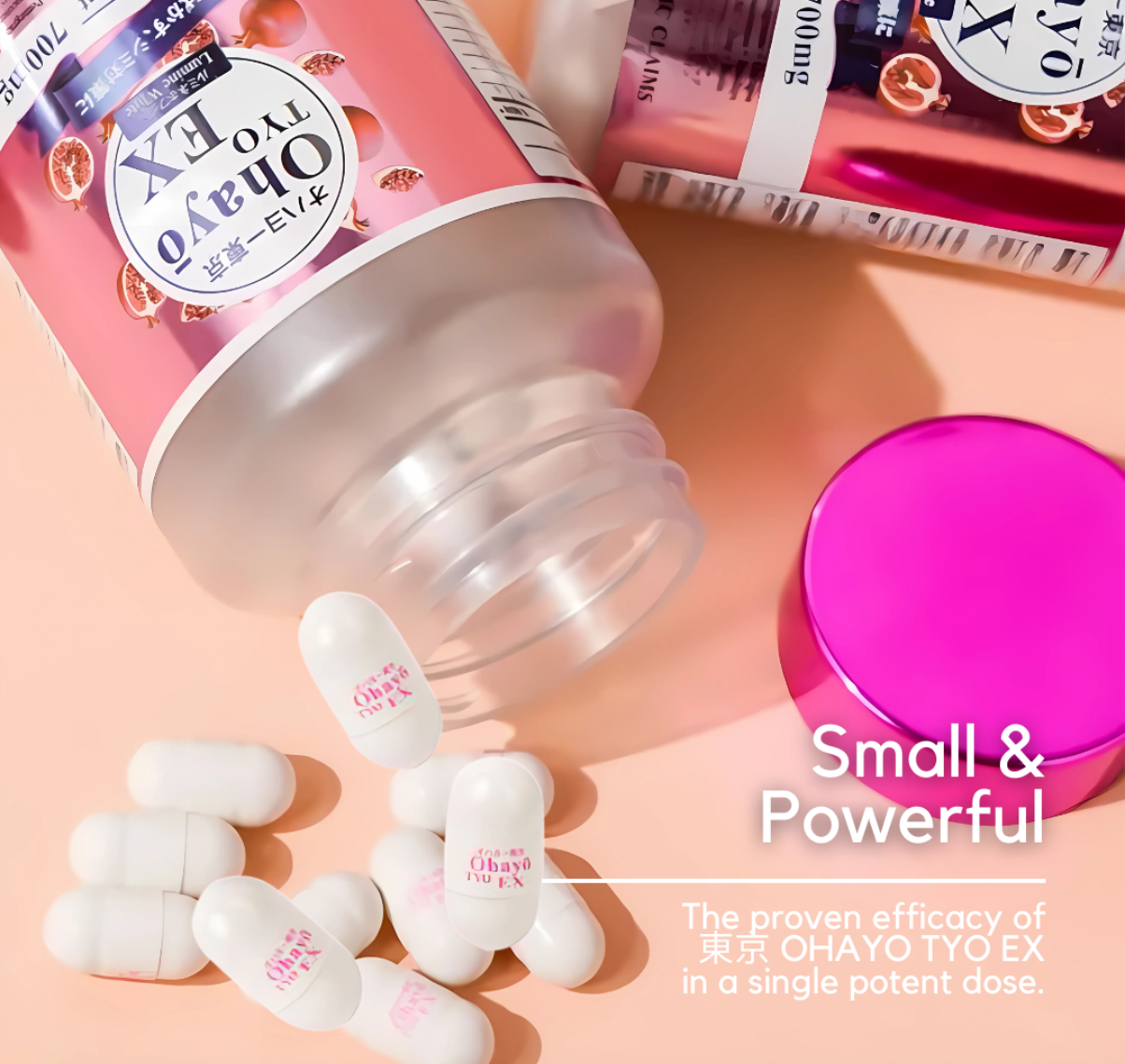 Ohayo Tyo Ex Lumine White 60caps