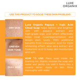 Luxe Organix Papaya + Kojic Acid Cloud Soap 80g x 3