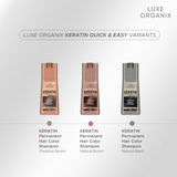 Luxe Organix Hair Color Shampoo Natural Brown 200ml