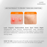 Luxe Organix Hydrocolloid Acne Patch Day Time