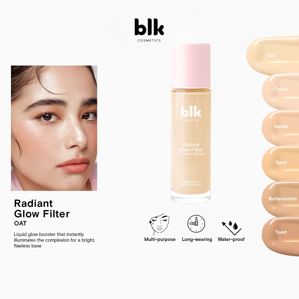 BLK Cosmetics Fresh Radiant Glow Filter Complexion Booster