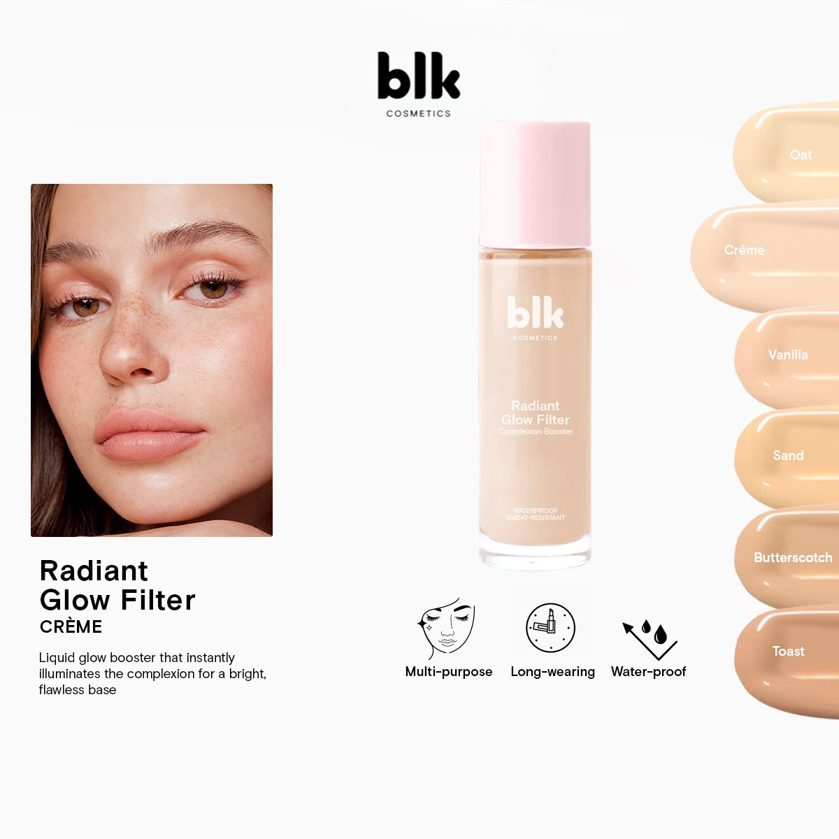 BLK Cosmetics Fresh Radiant Glow Filter Complexion Booster
