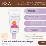 Sola Beauty Foundation Primer SPF50PA+++ 30ml (Tinted Sunscreen)