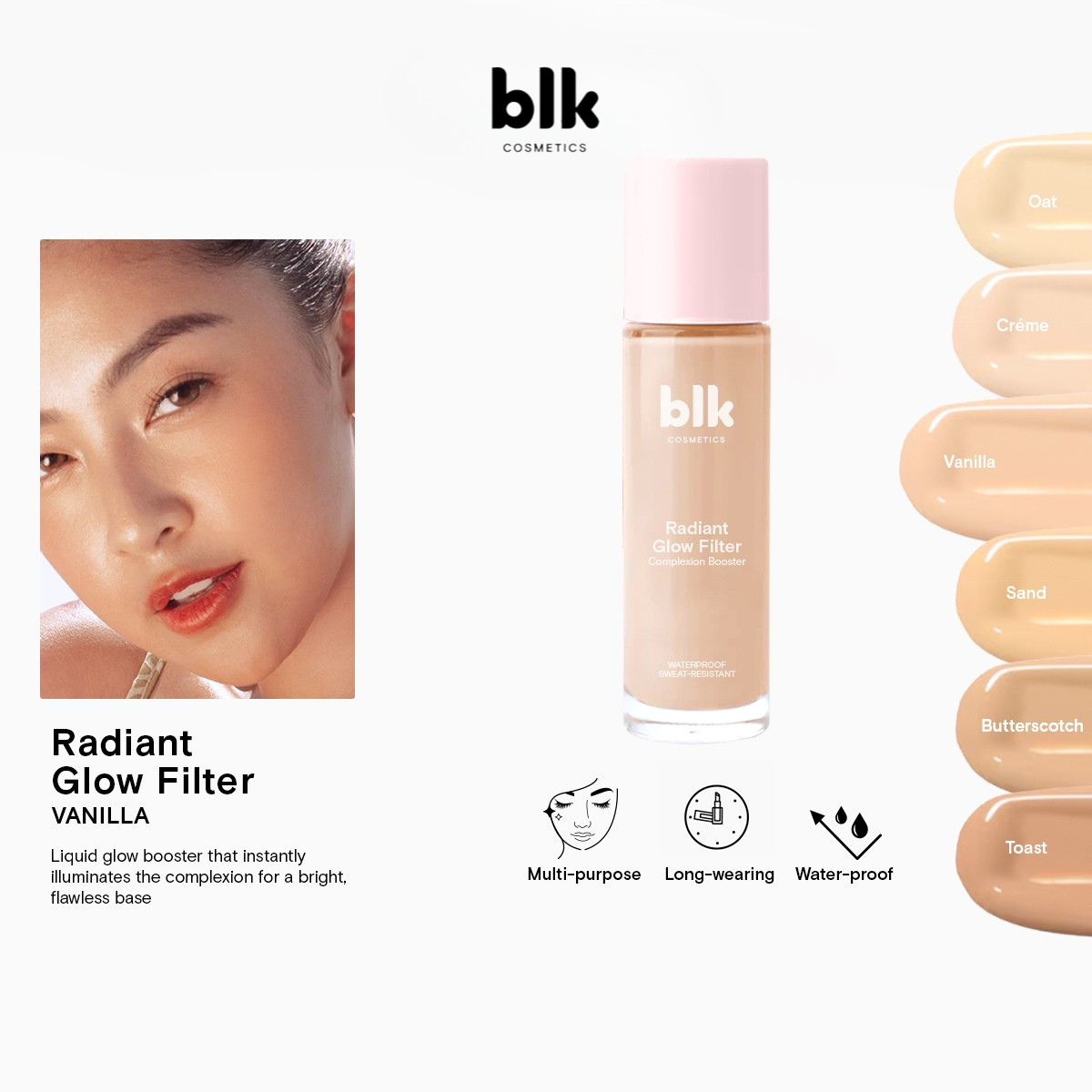 BLK Cosmetics Fresh Radiant Glow Filter Complexion Booster