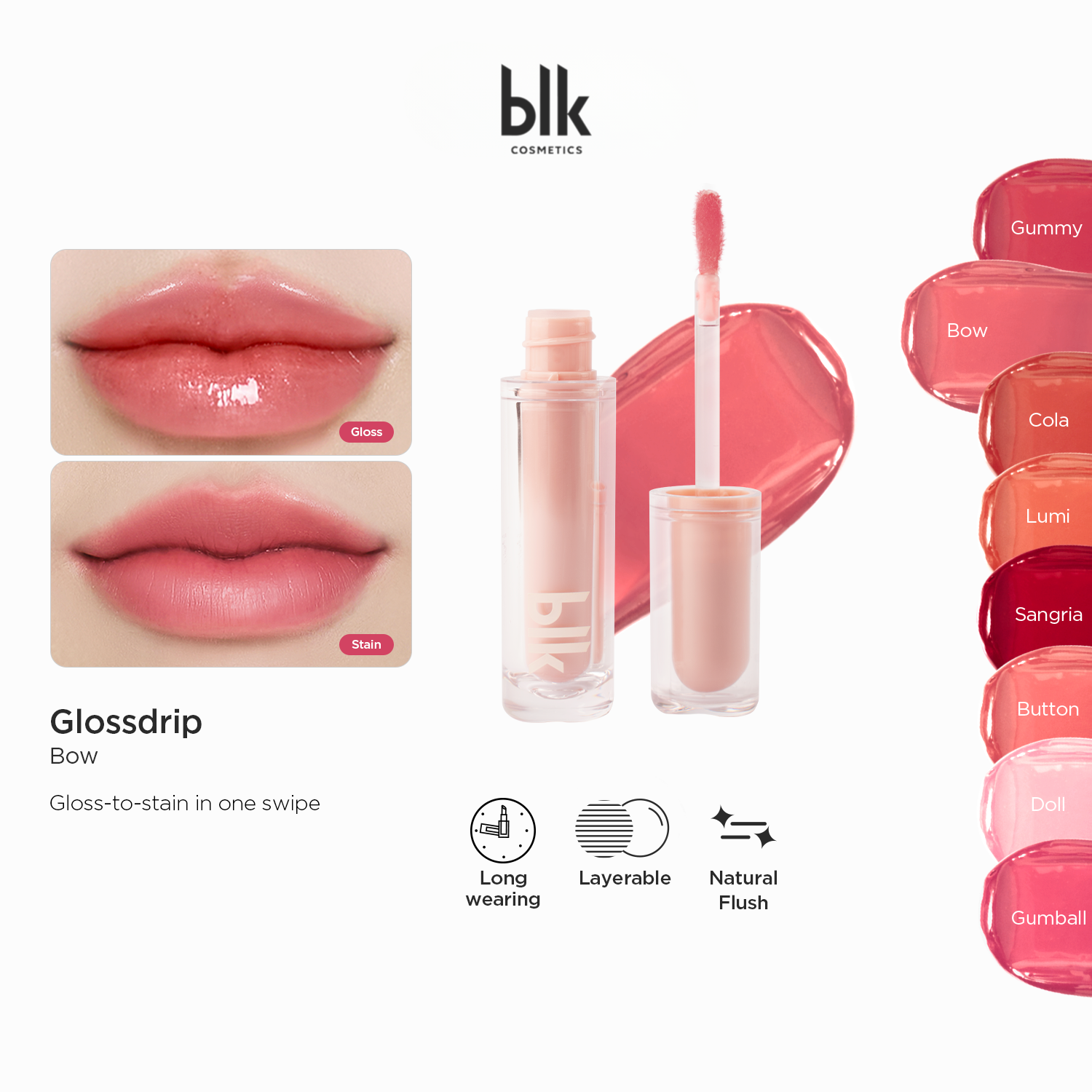 BLK Cosmetics Glossdrip