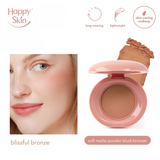 Happy Skin Second Skin Soft Matte Powder Blush