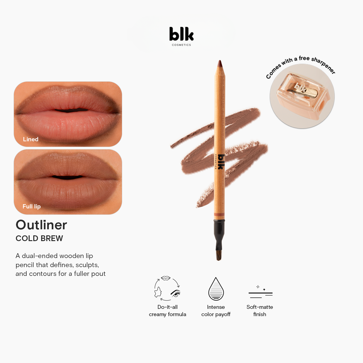 BLK Cosmetics Outliner (Lip Liner / Pencil)