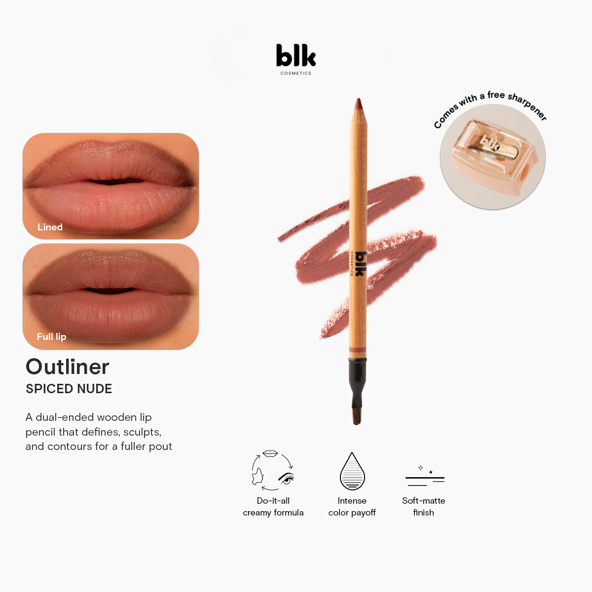 BLK Cosmetics Outliner (Lip Liner / Pencil)