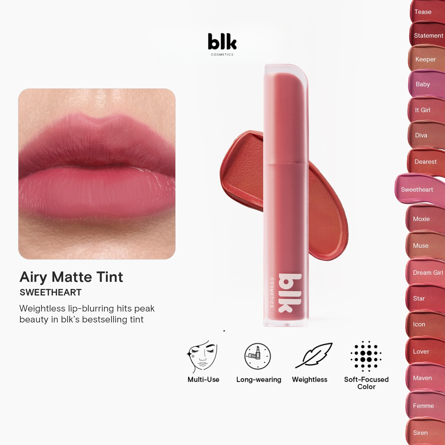 BLK Cosmetics Daydream Airy Matte Tint