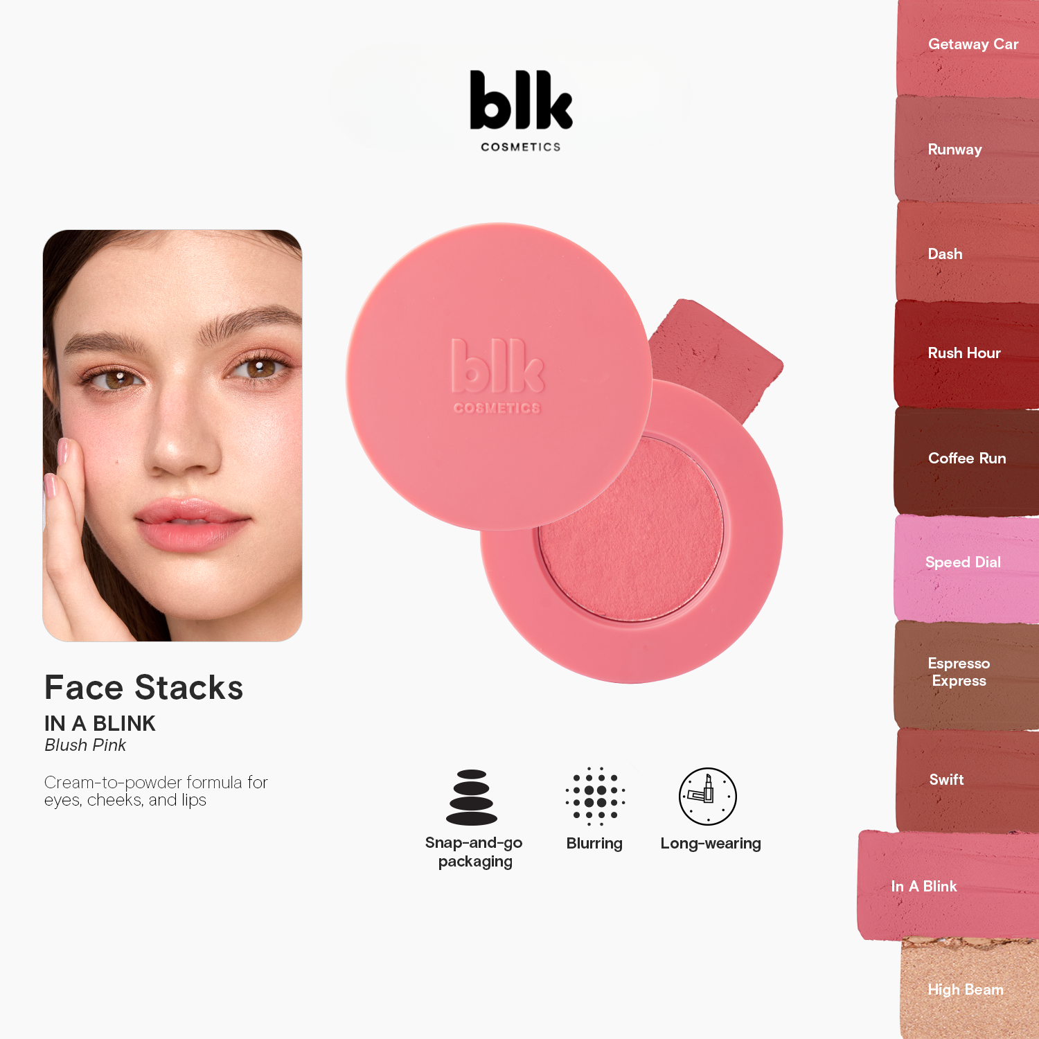 BLK Cosmetics Face Stacks