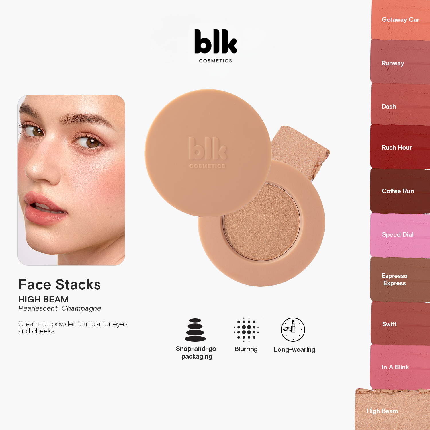 BLK Cosmetics Face Stacks