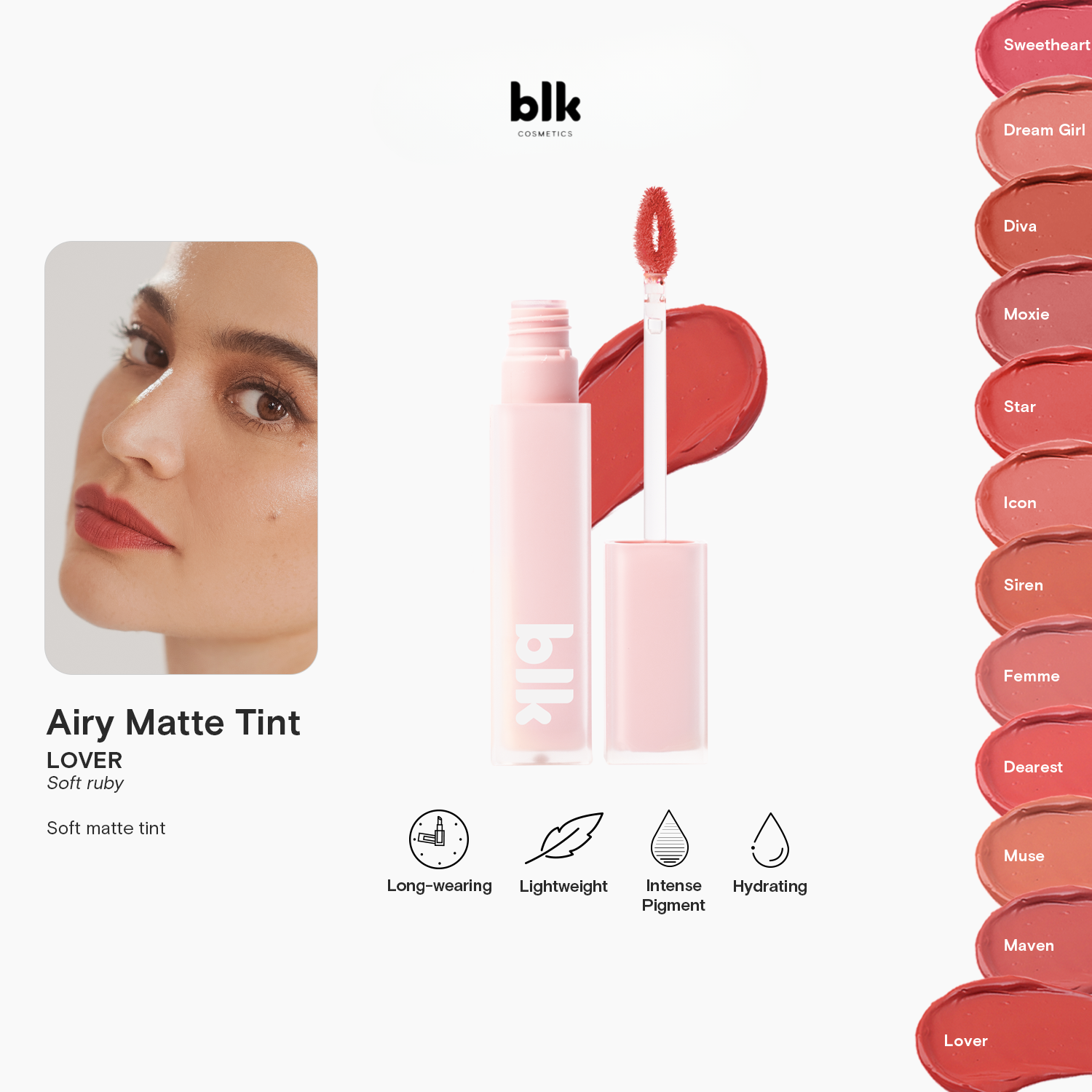 BLK Cosmetics Daydream Airy Matte Tint