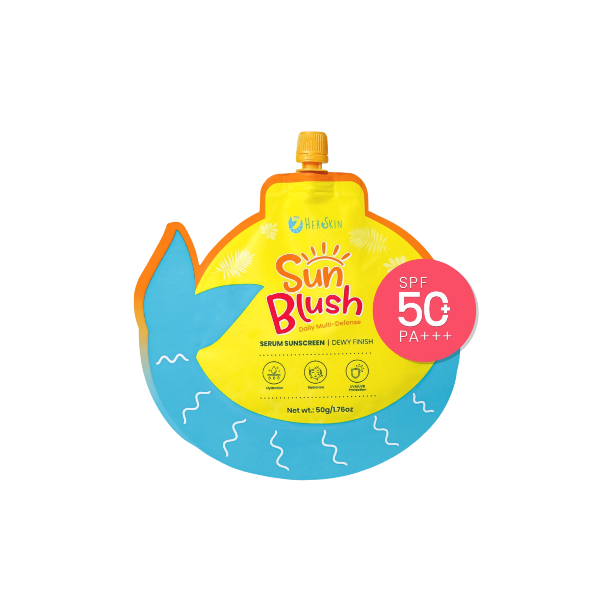 Her Skin Sun Blush Daily Multi-Defense Serum Sunscreen