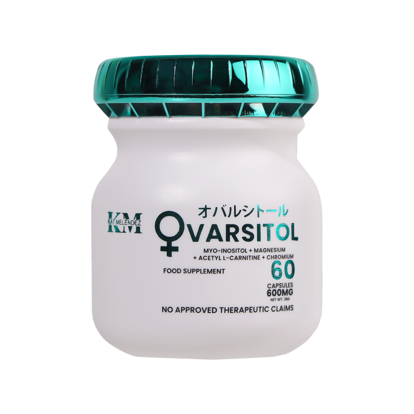 KM Ovarsitol 600mg (Myo-Inositol, Magnesium, Acetyl L-Carnitine, Chromium)