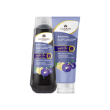 Khaoko Talaypu Butterfly Pea and Henna Herbal Shampoo / Conditioner [Premature Grey Hair, Color Shampoo]