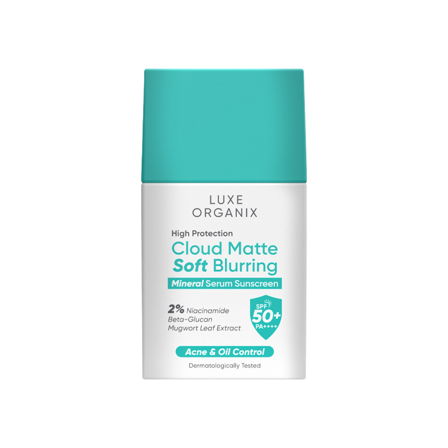 Luxe Organix High Protection Cloud Matte Soft Blurring Mineral Serum Sunscreen SPF50+ PA++++