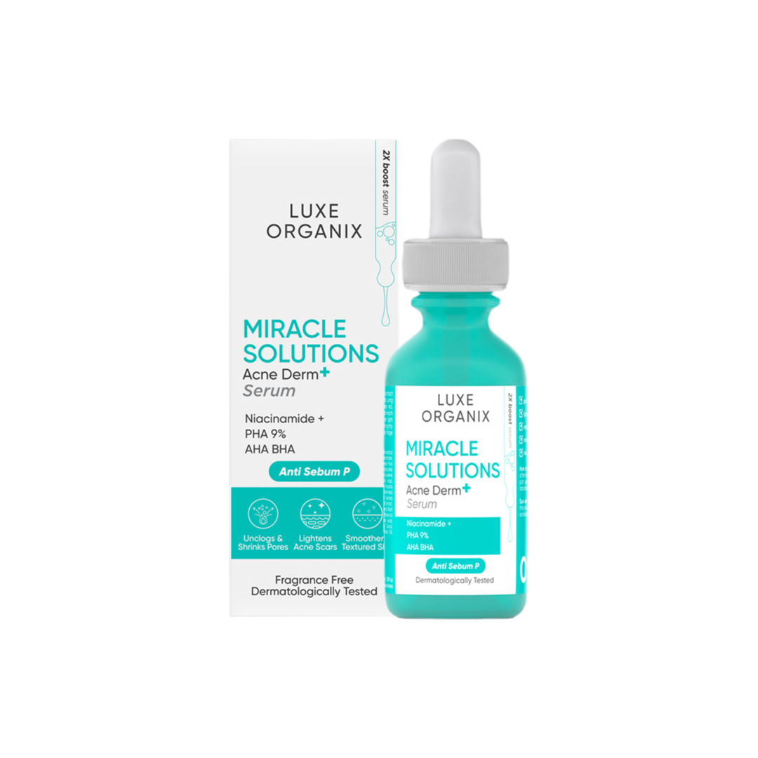 Luxe Organix AHA-BHA Miracle Solutions AHA BHA Serum 30ml