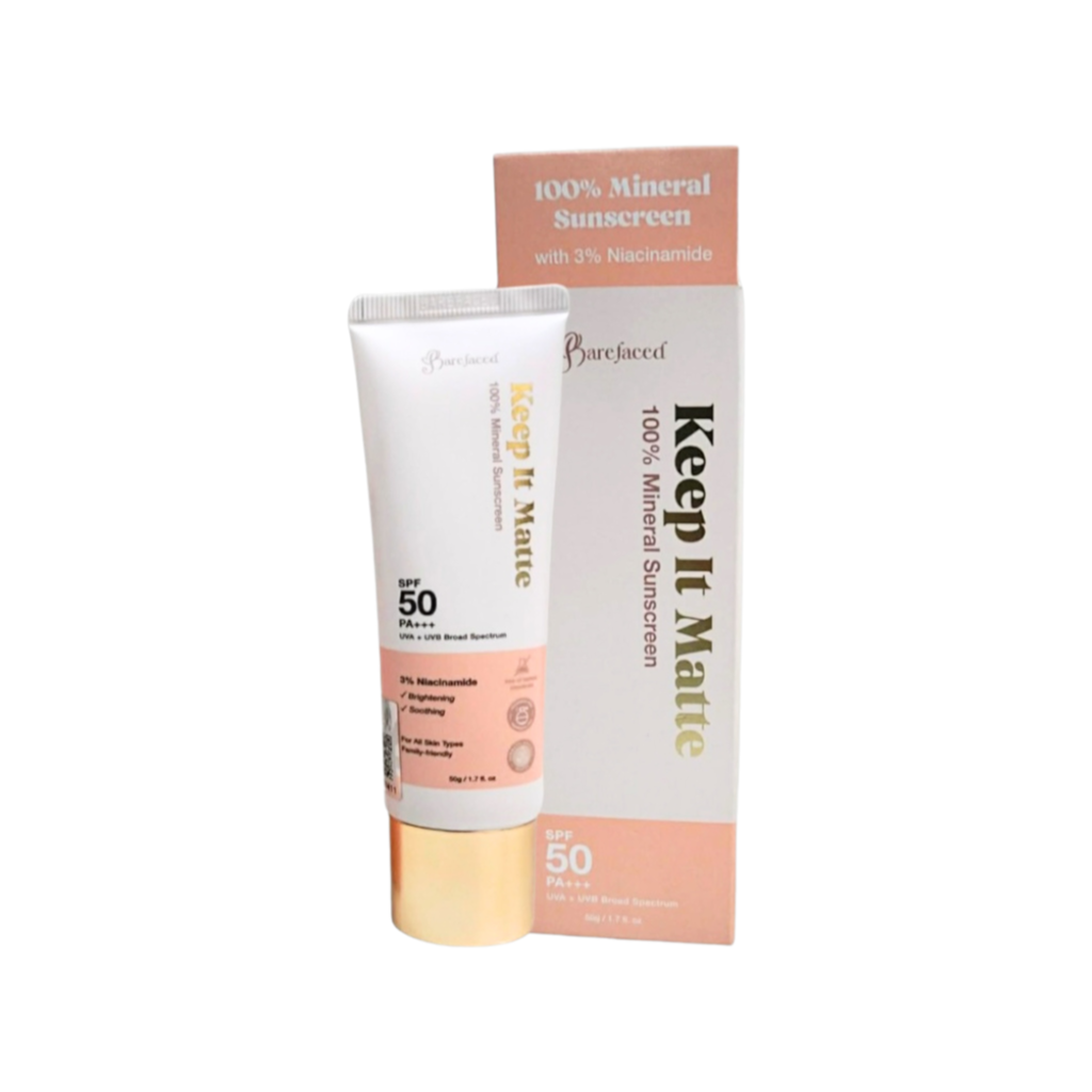 Barefaced Keep It Matte 100% Mineral Sunscreen