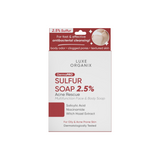 Luxe Organix Dermapro Sulfur Soap 2.5% Acne Rescue 80g