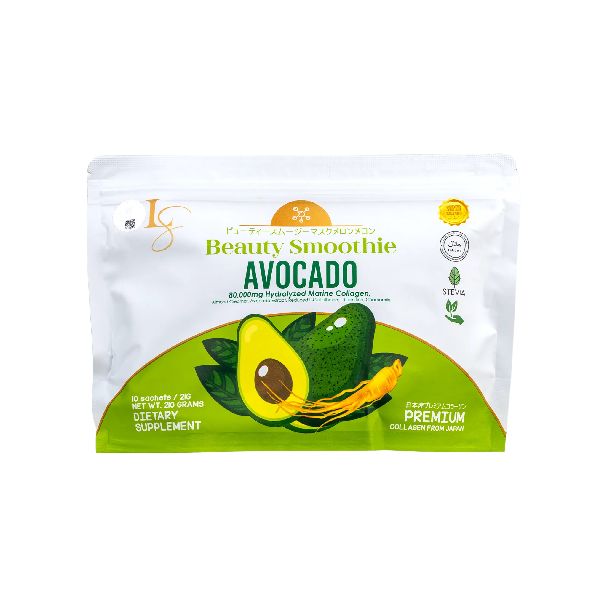Luxe Slim Beauty Smoothie Avocado