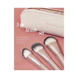 Happy Skin x Marj Define + Refine Precision 3pc Blush & Bronze Brush Collection