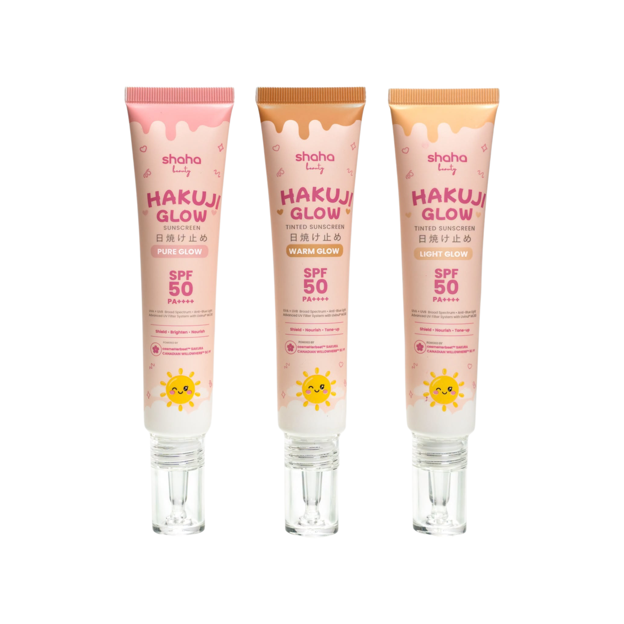 Shaha Beauty Hakuji Glow Sunscreen