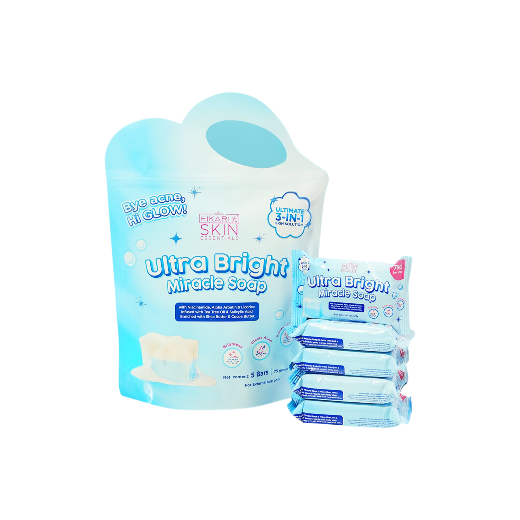 Hikari Skin Essentials Ultra Bright Miracle Soap