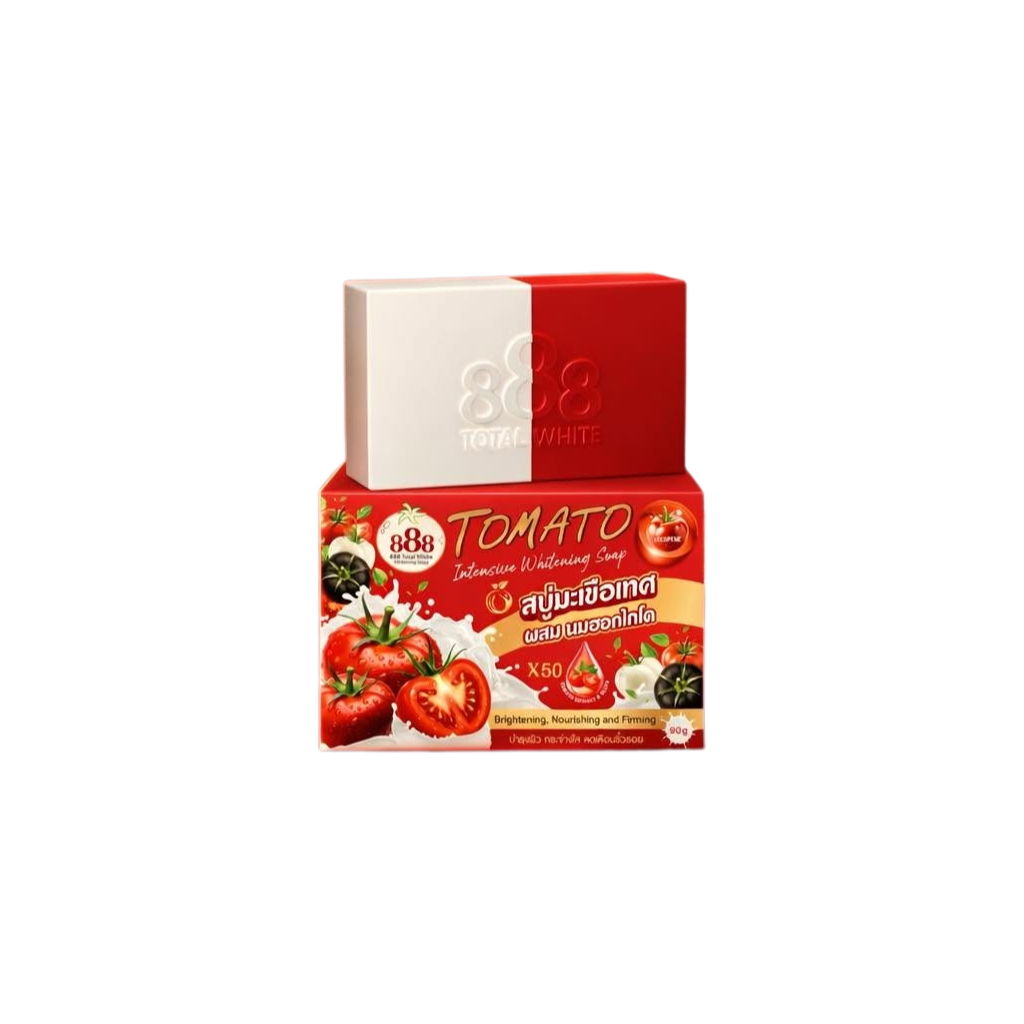 888 Total White Tomato Intensive Whitening Soap