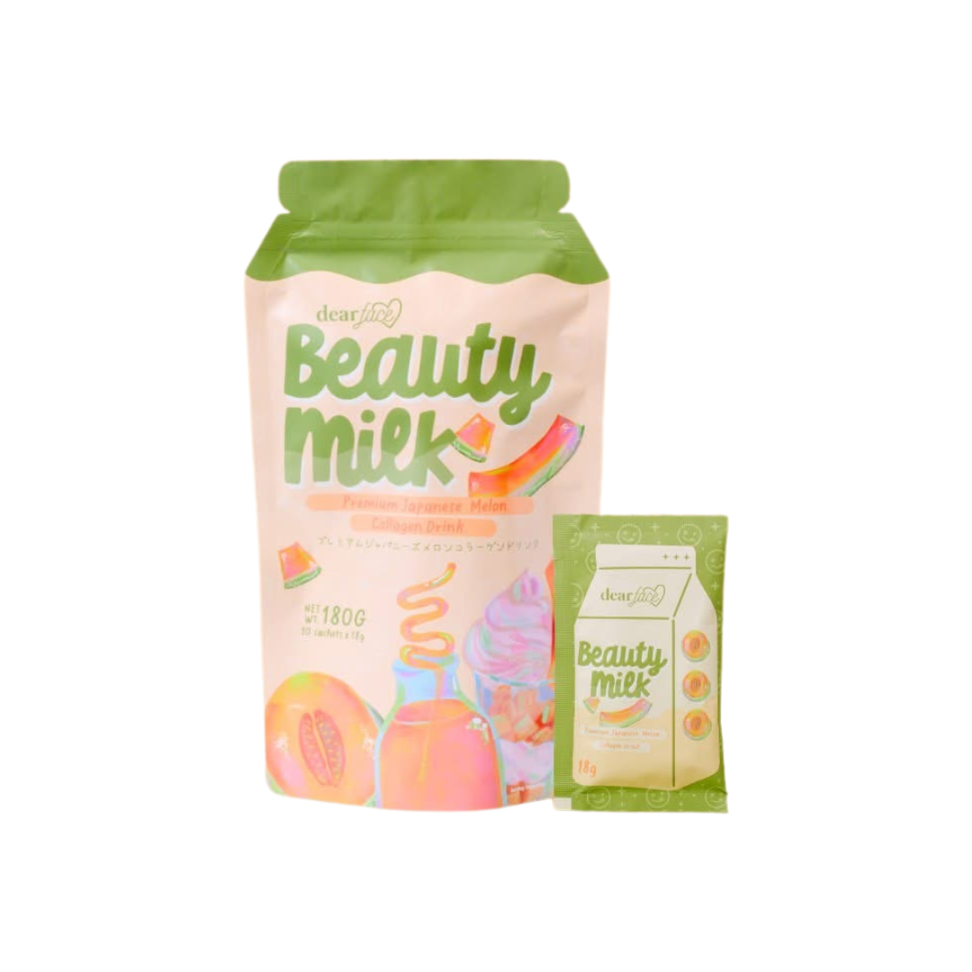 Dear Face Beauty Milk Melon Collagen Drink