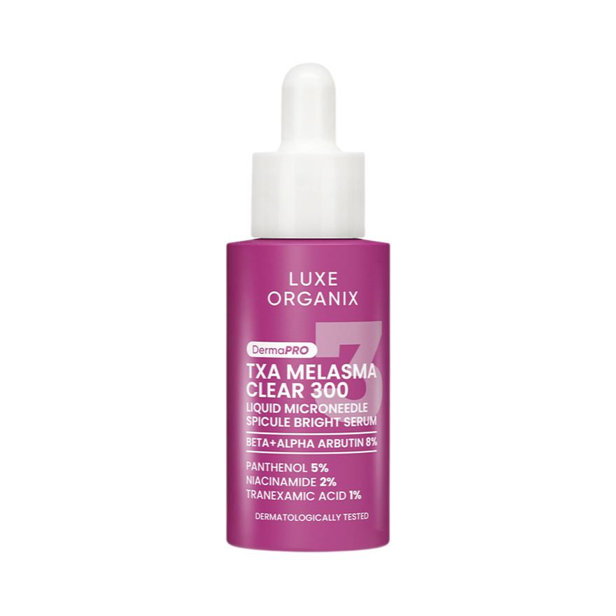 Luxe Organix DermaPRO Melasma Clear 300 Liquid Microneedle Spicule Bright Serum