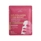Luxe Organix Bio Collagen PDRN Boost Advance Renewal Complex Serum Treatment Hydrogel Mask