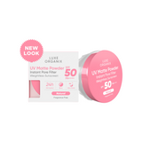 Luxe Organix 24H Zero Sebum Instant Pore Blurring Matte Powder SPF 50 Natural 15g