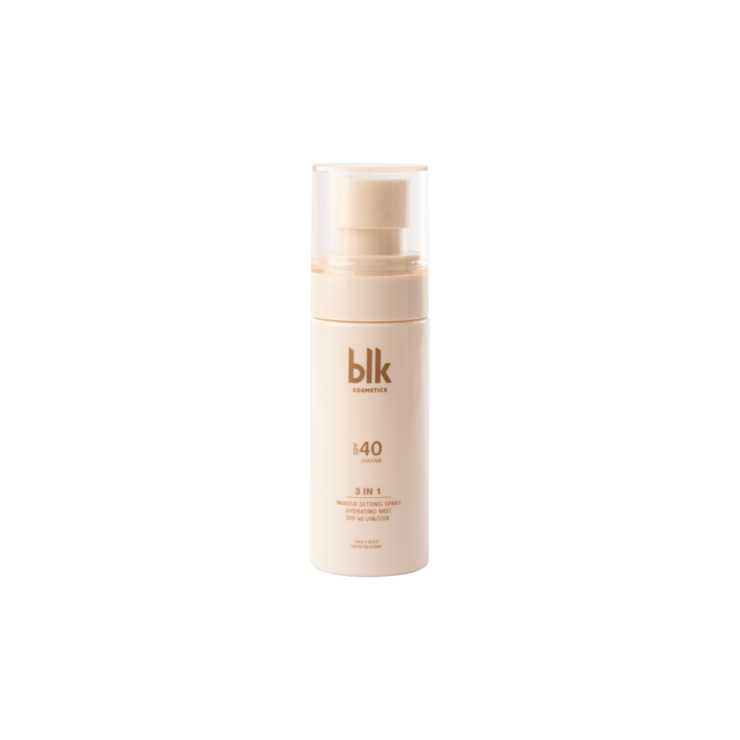 BLK Cosmetics Fresh 3in1 Makeup Setting Spray & Hydrating Mist SPF 40 UVA/UVB