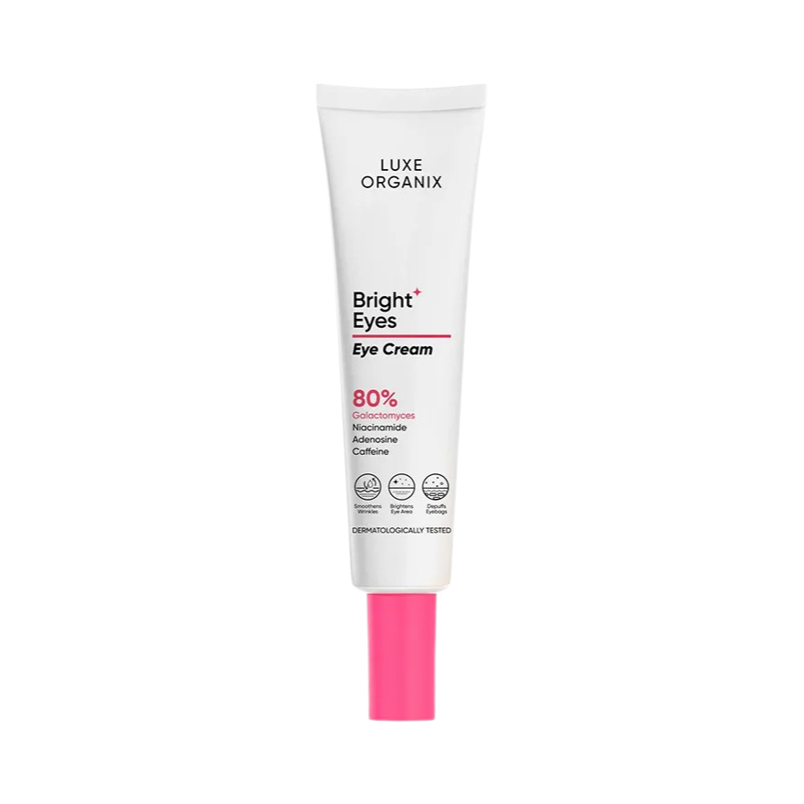 Luxe Organix Bright Eyes Eye Cream 80% Galactomyces 15g