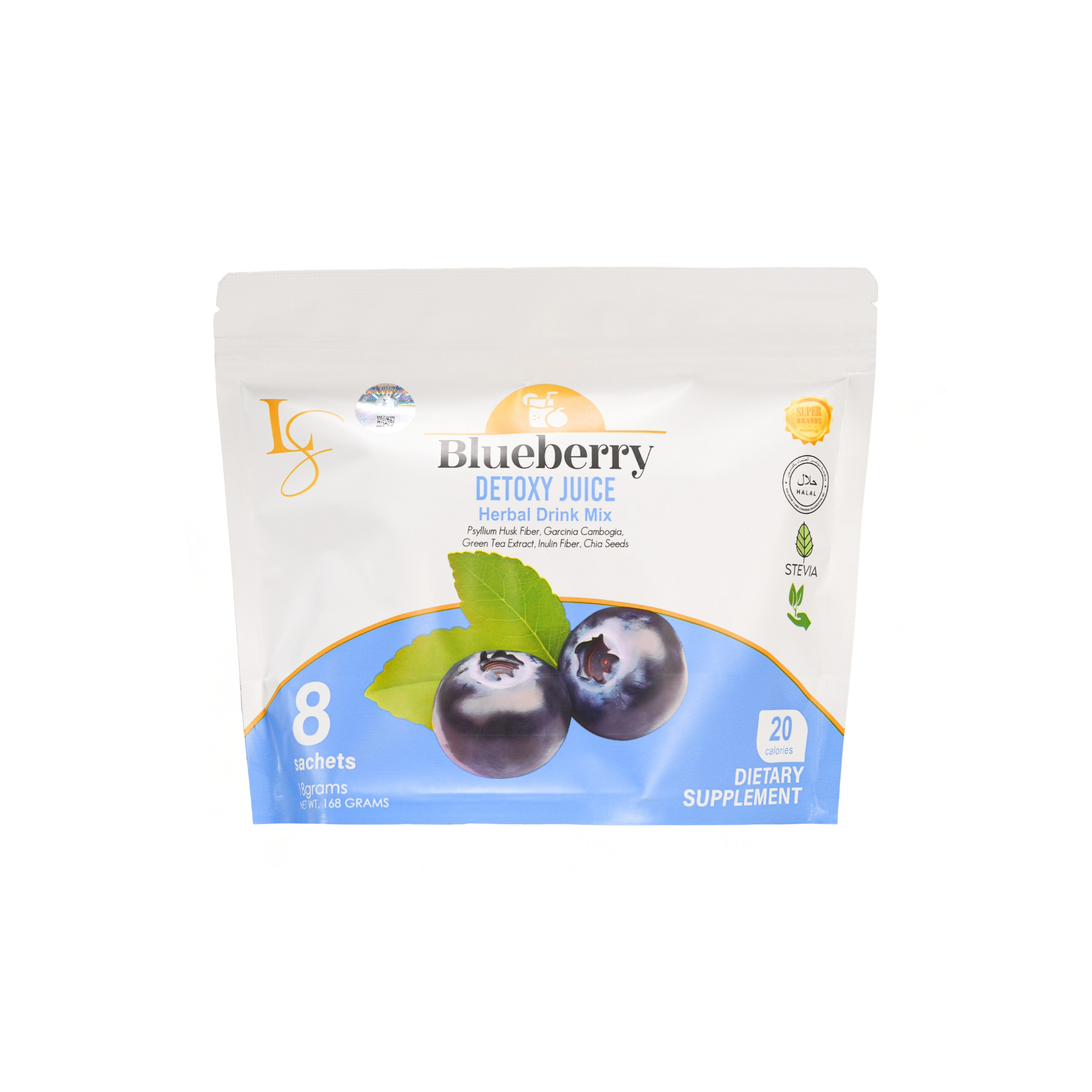 Luxe Slim Blueberry Detoxy Juice