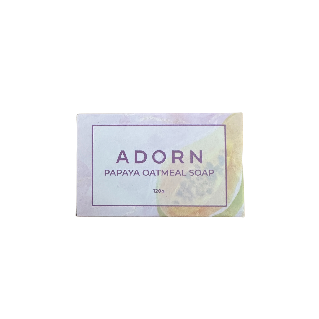 ADORN Papaya Oatmeal Soap