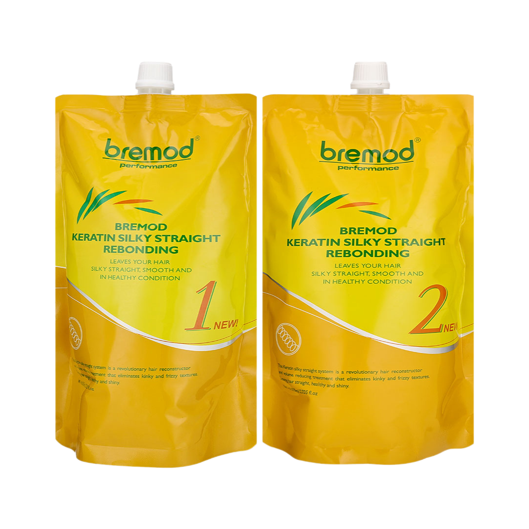 Bremod Keratin Silky Straight Rebonding Set