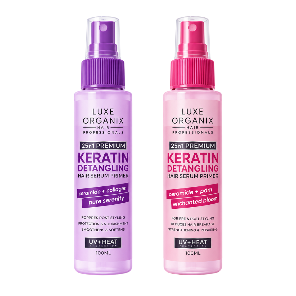 Luxe Organix 25 in 1 Premium Keratin Detangling Hair Mist Primer