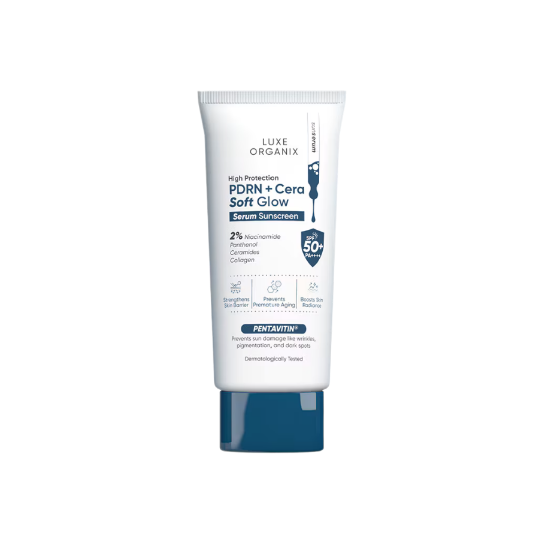 Luxe Organix PDRN + Cera Soft Glow Serum Sunscreen