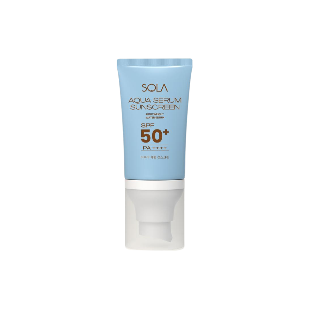Sola Aqua Serum Sunscreen Lightweight Water Serum SPF50+ PA++++
