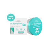 Luxe Organix 24H Zero Sebum Instant Pore Blurring Matte Powder SPF 50 Translucent 15g