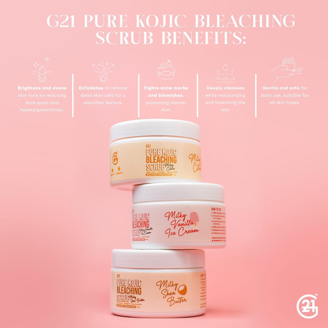 G21 Pure Kojic Bleaching Scrub