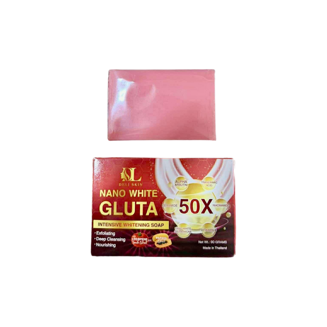 Deli Skin Nano White Gluta Intensive Whitening Soap